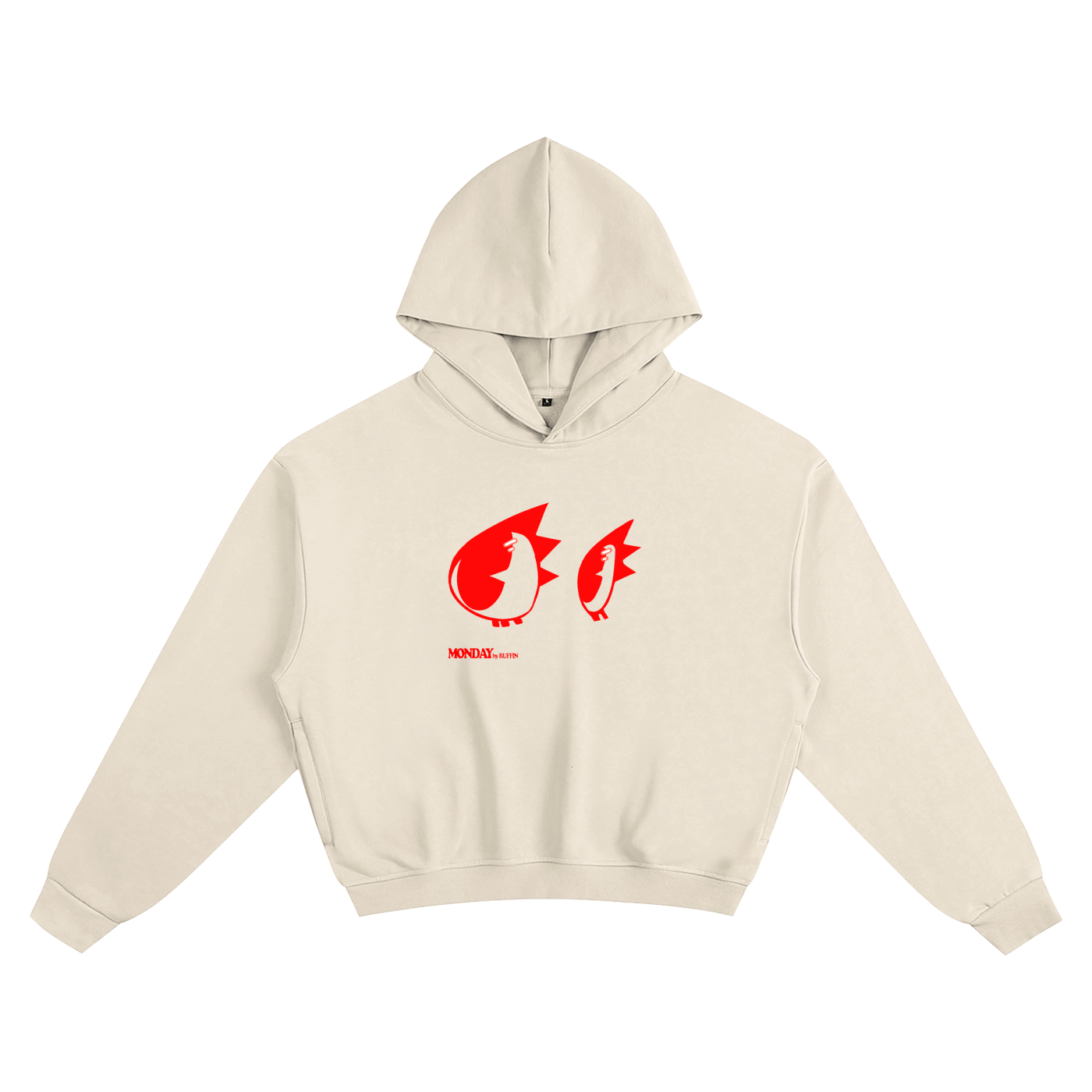New Lows: “MONDAY” Boxy Hoodie
