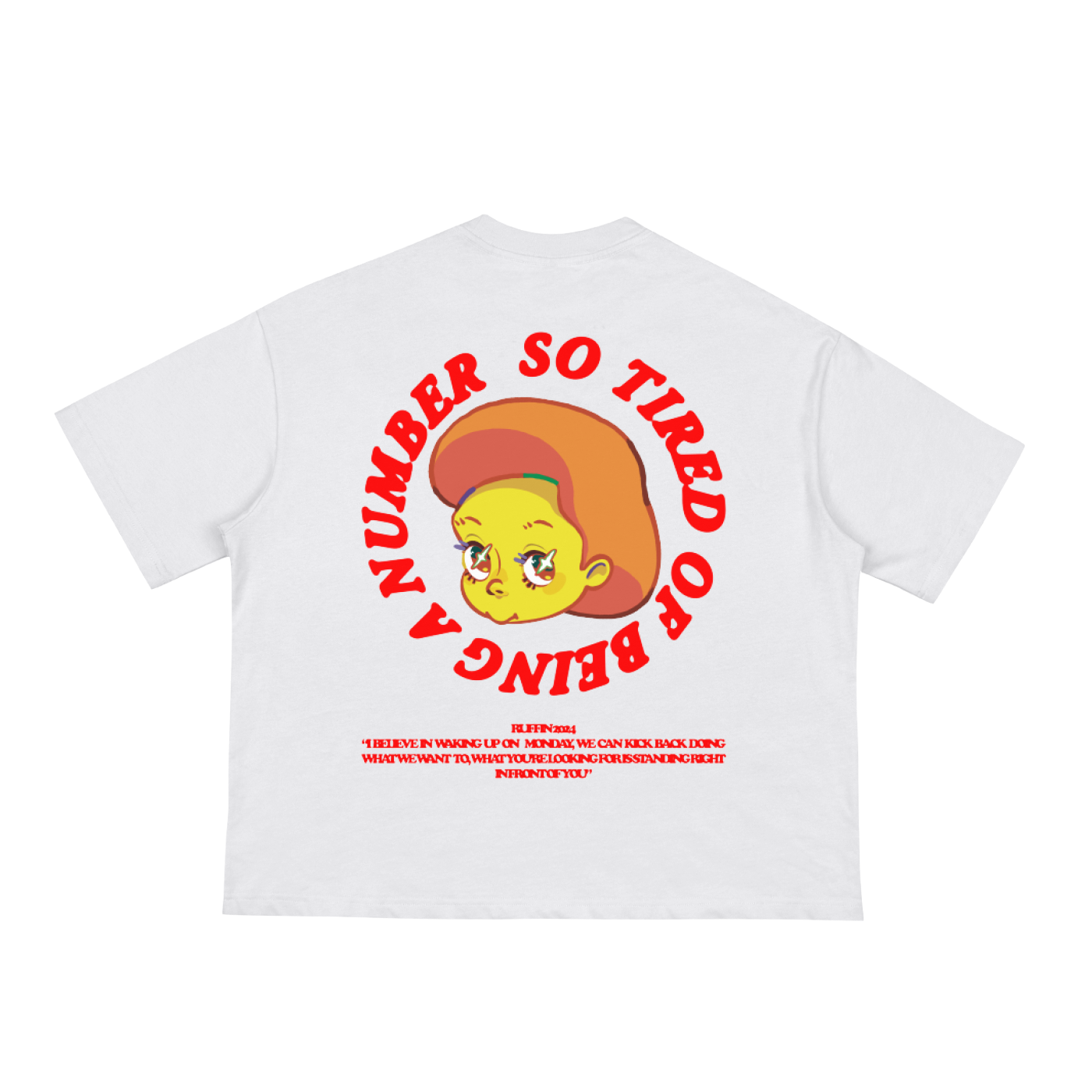 “MONDAY” Boxy Tee