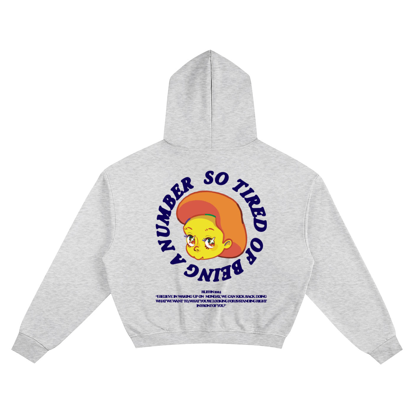 New Lows: “MONDAY” Boxy Hoodie