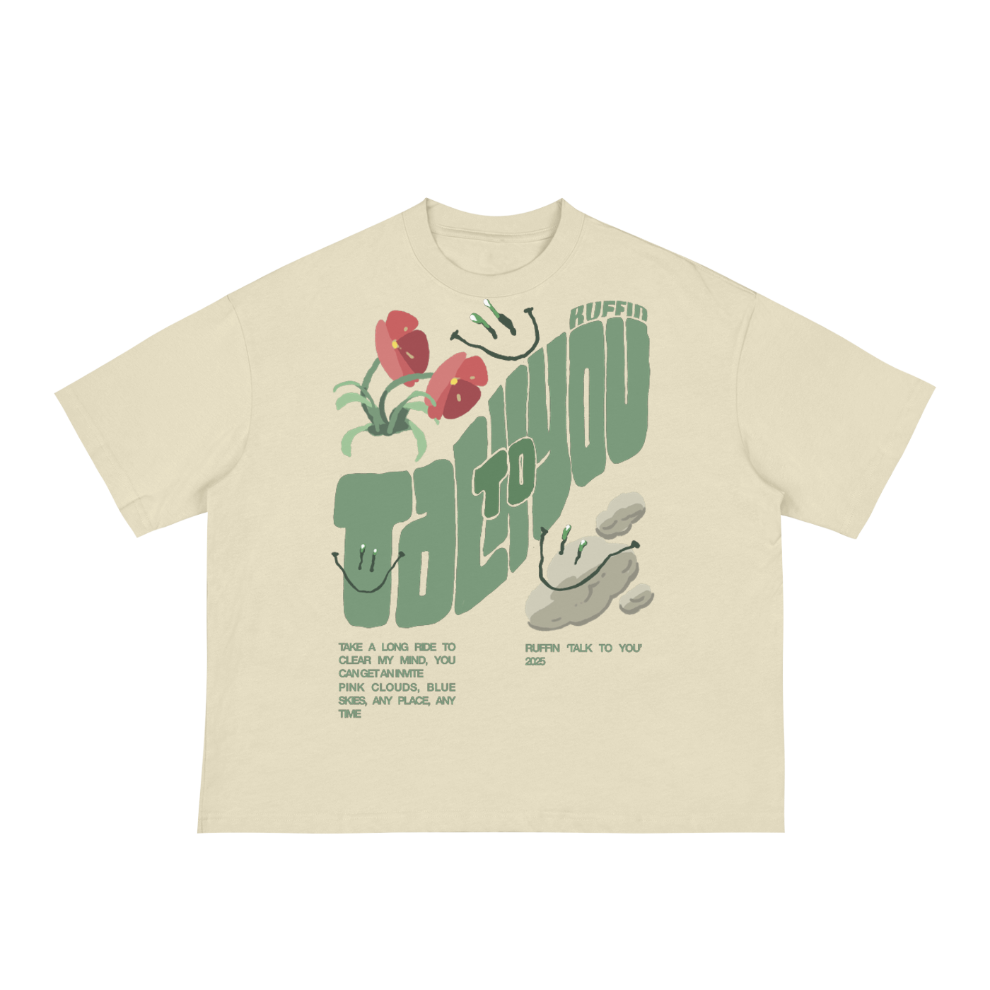 New Lows: “TALK TO YOU” Boxy Tee