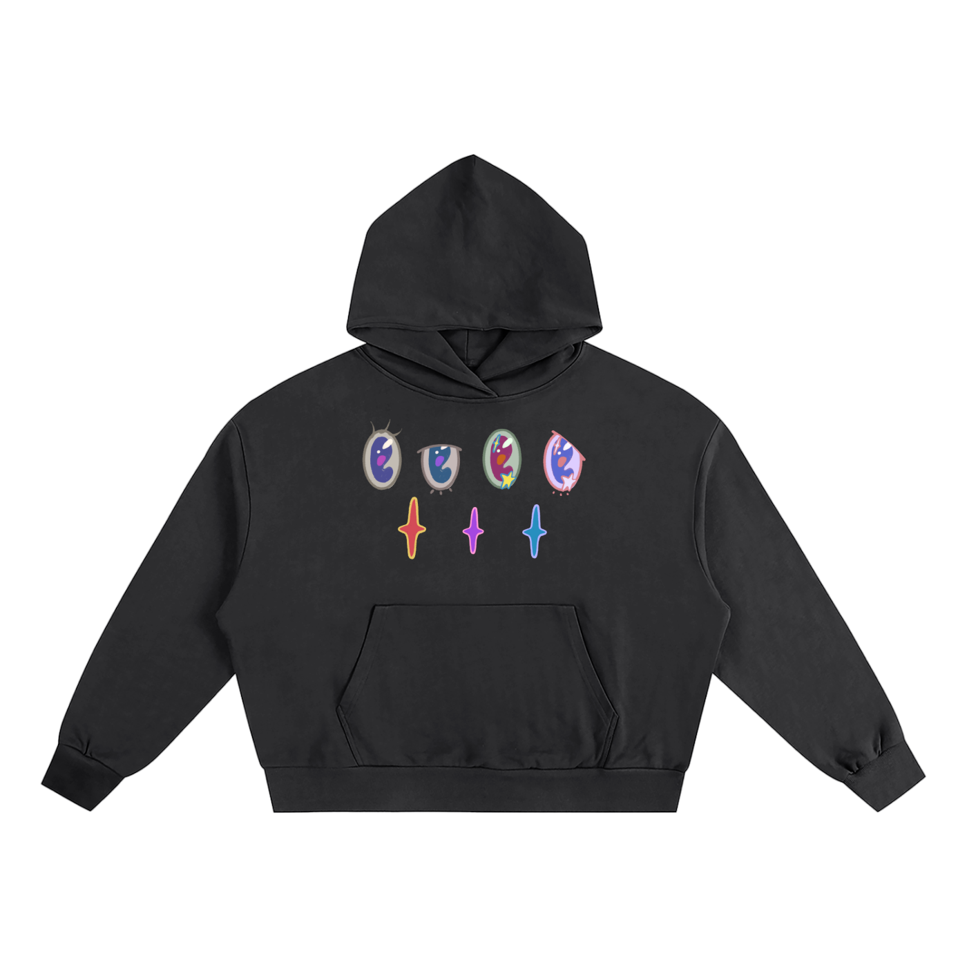 “TALK TO YOU” Boxy Oversized Hoodie