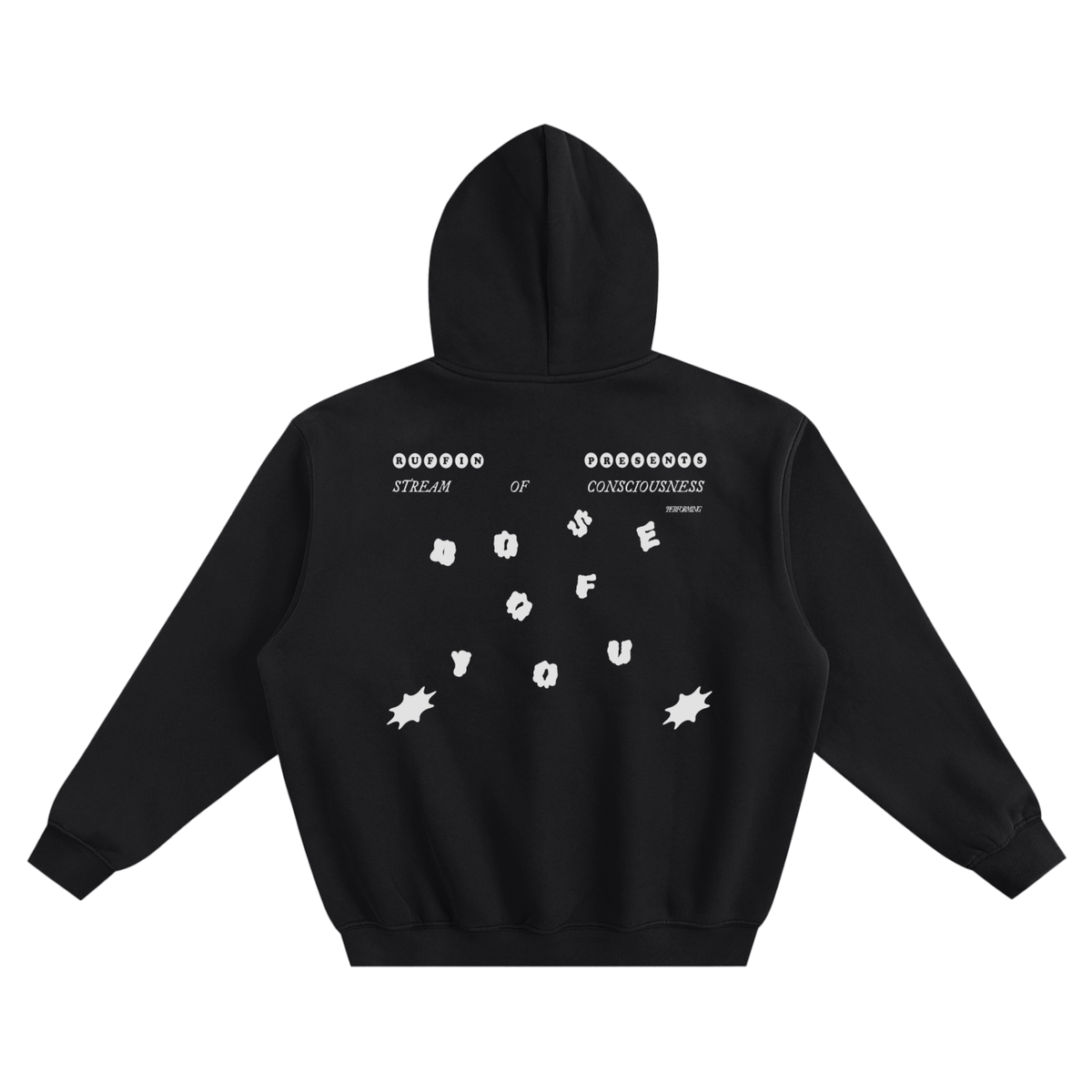 "Dose of You" Fleeced Boxy Hoodie