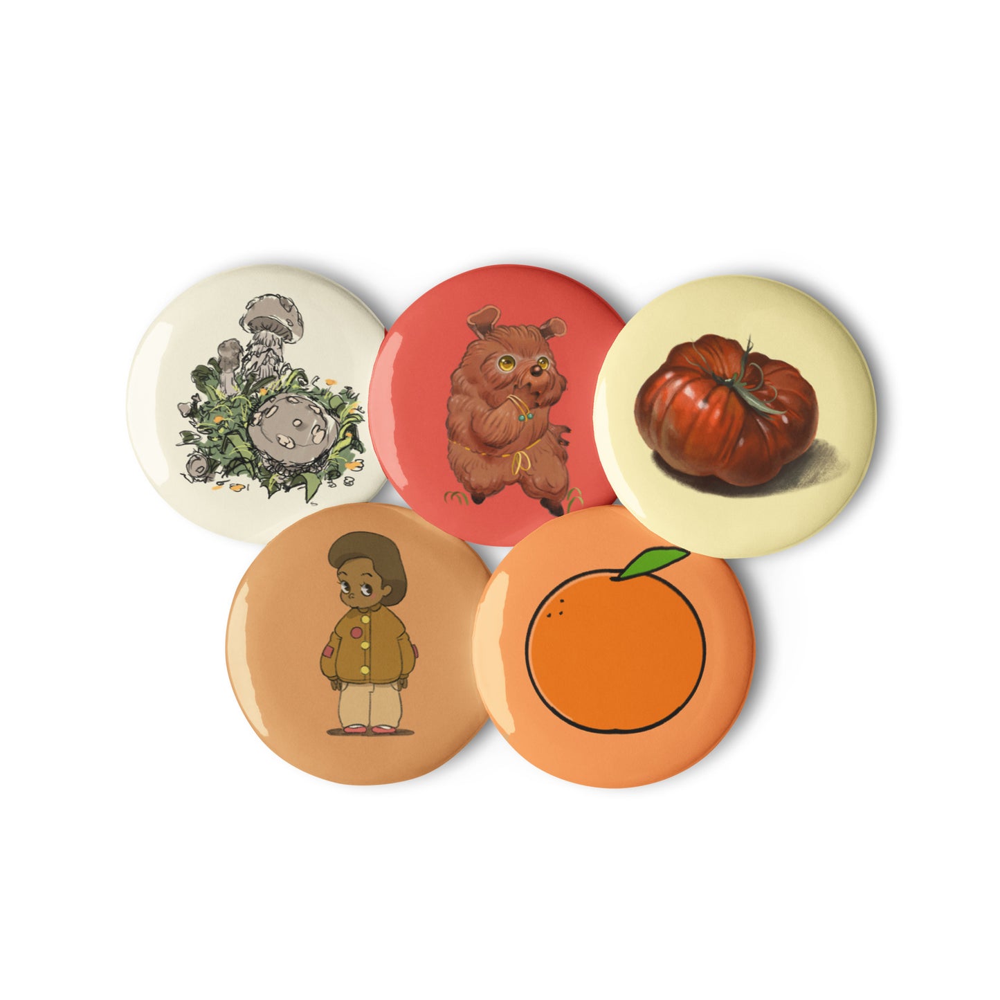 Ruffin Art Pin Set 2