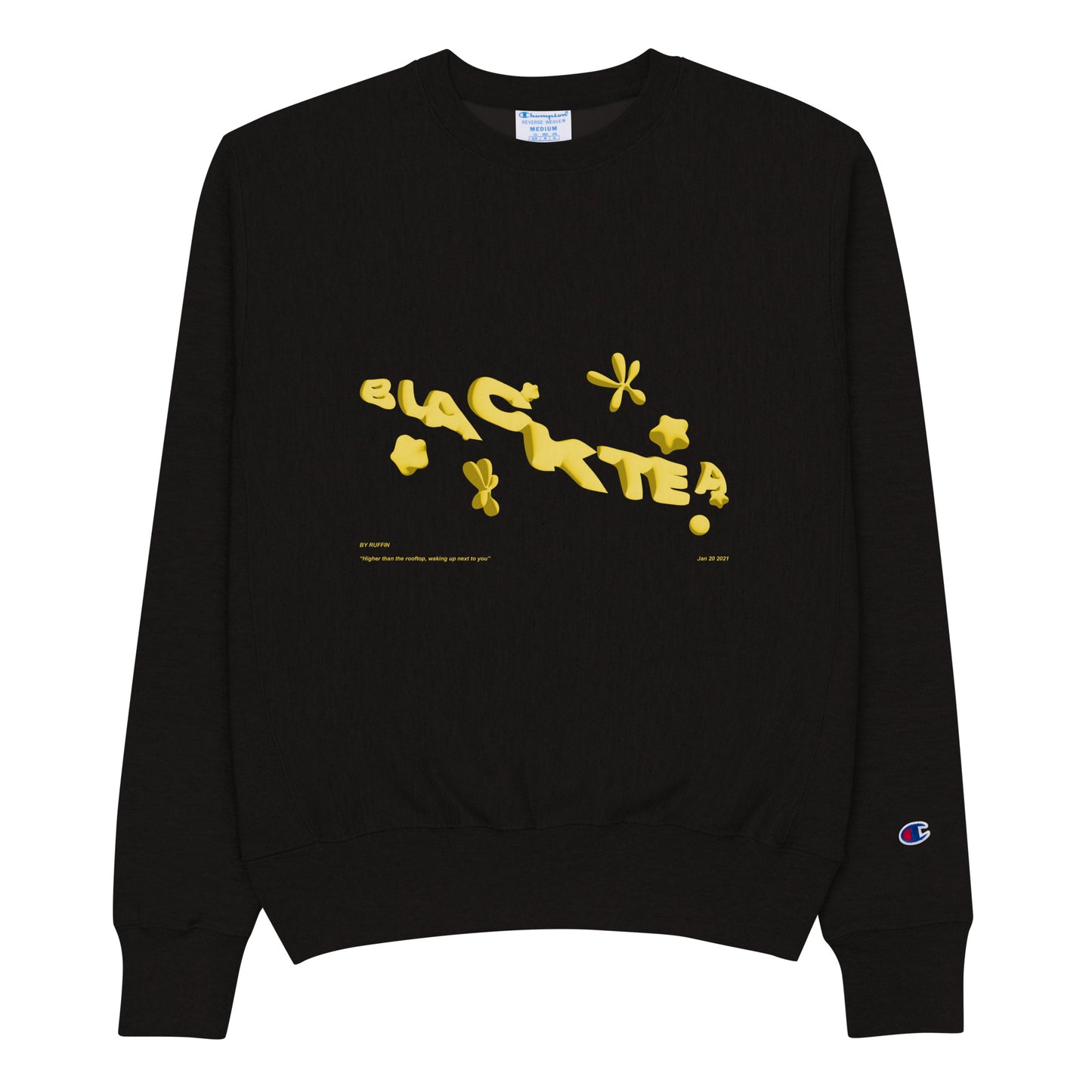 “Black Tea” Premium Champion Sweatshirt