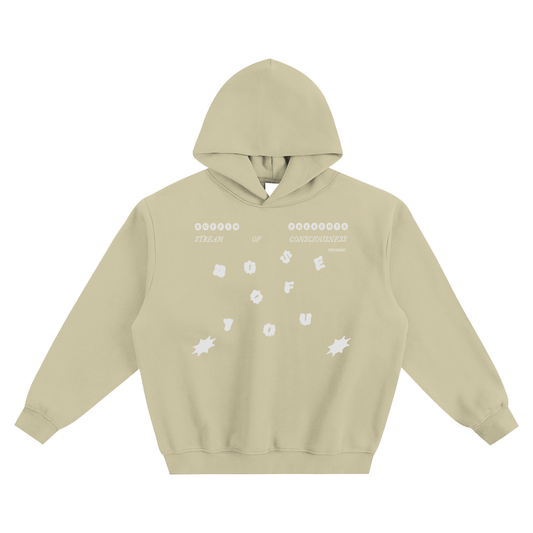 "Dose of You" Fleeced Boxy Hoodie