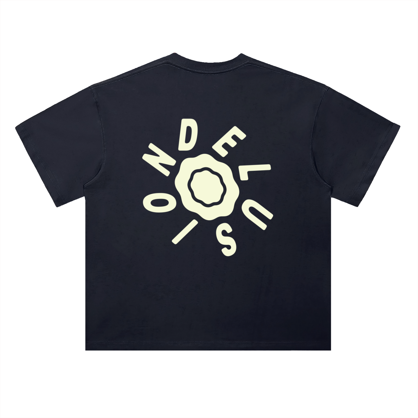 "Delusion" Heavyweight Drop Shoulder Cotton T-Shirt
