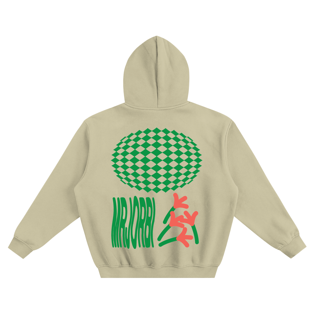 MRJORBI "STWTALT" Fleeced Boxy Hoodie