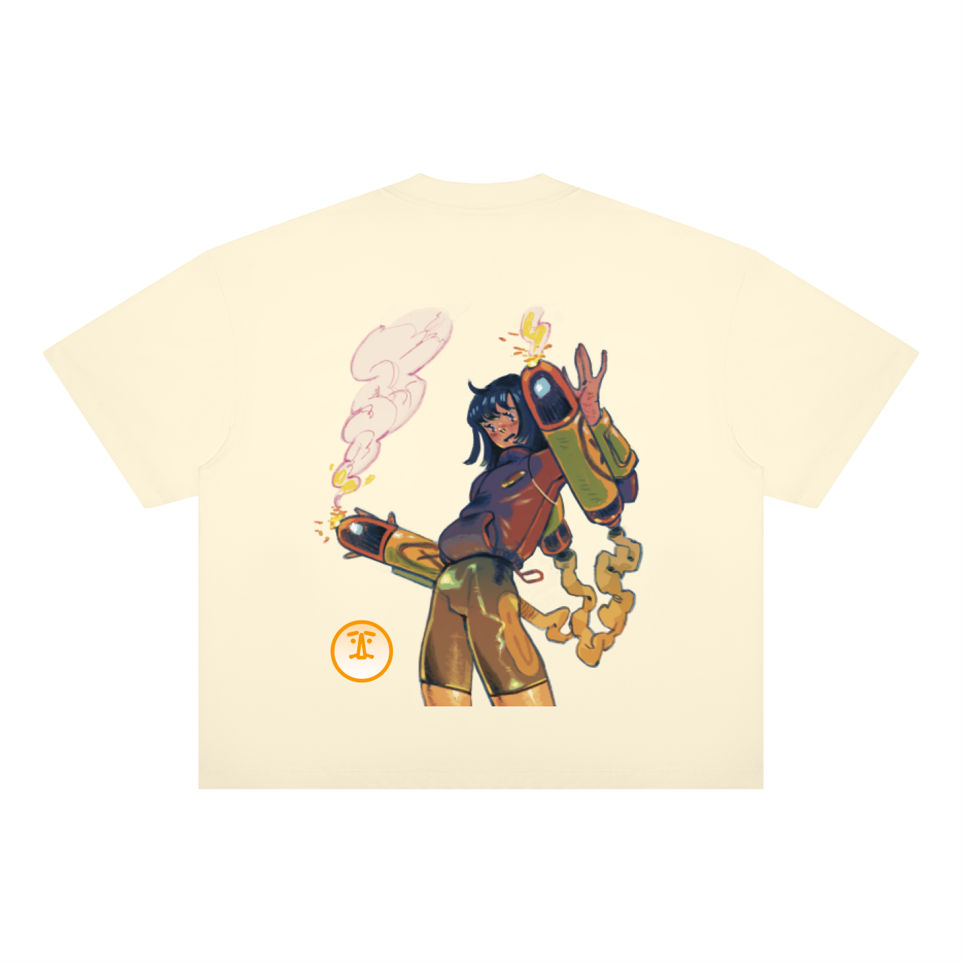 "ABLAZE" MRJORBI Unisex Boxy Drop Shoulder T-Shirt
