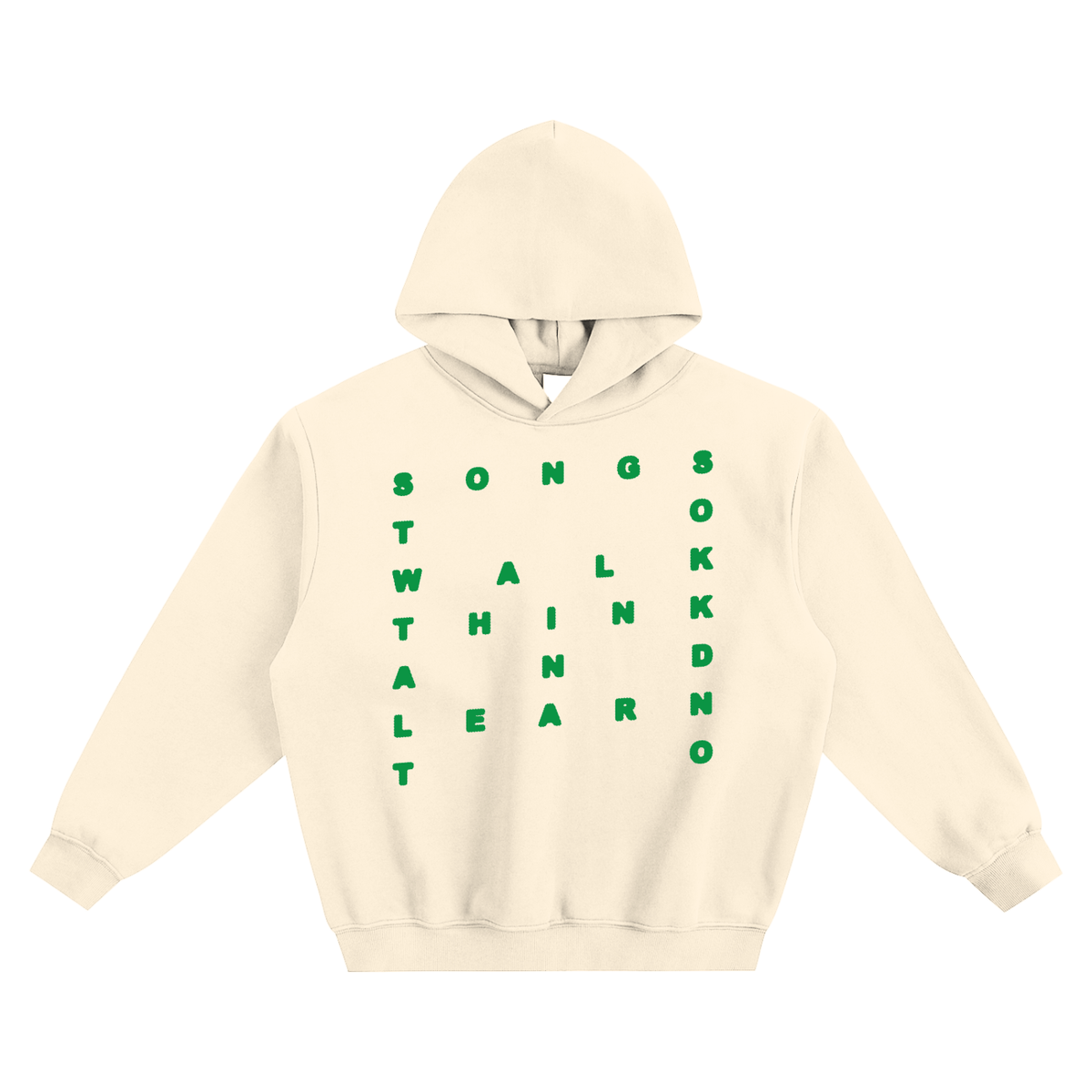 MRJORBI "STWTALT" Fleeced Boxy Hoodie