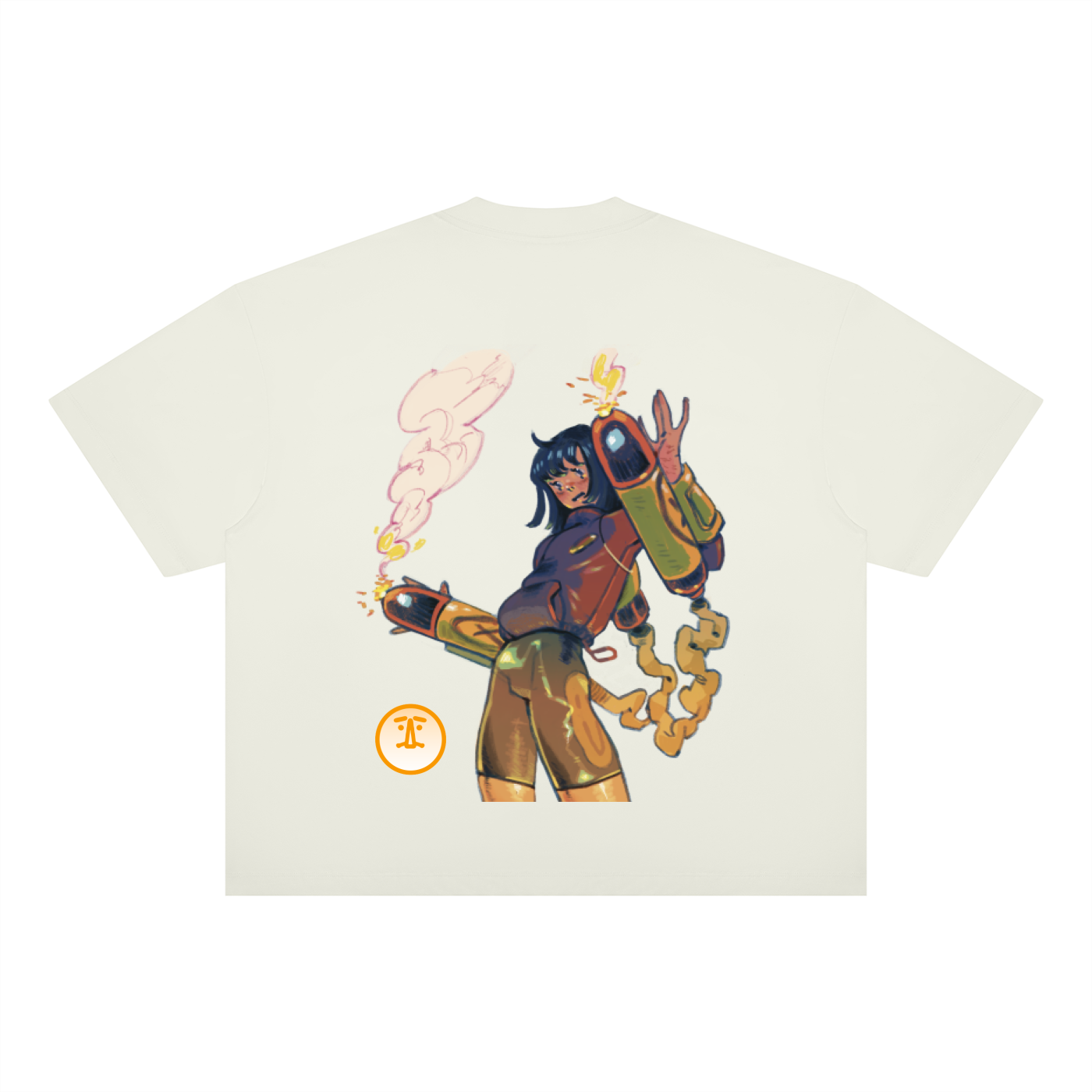 "ABLAZE" MRJORBI Unisex Boxy Drop Shoulder T-Shirt