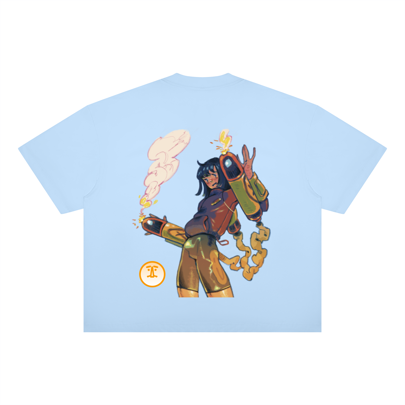 "ABLAZE" MRJORBI Unisex Boxy Drop Shoulder T-Shirt