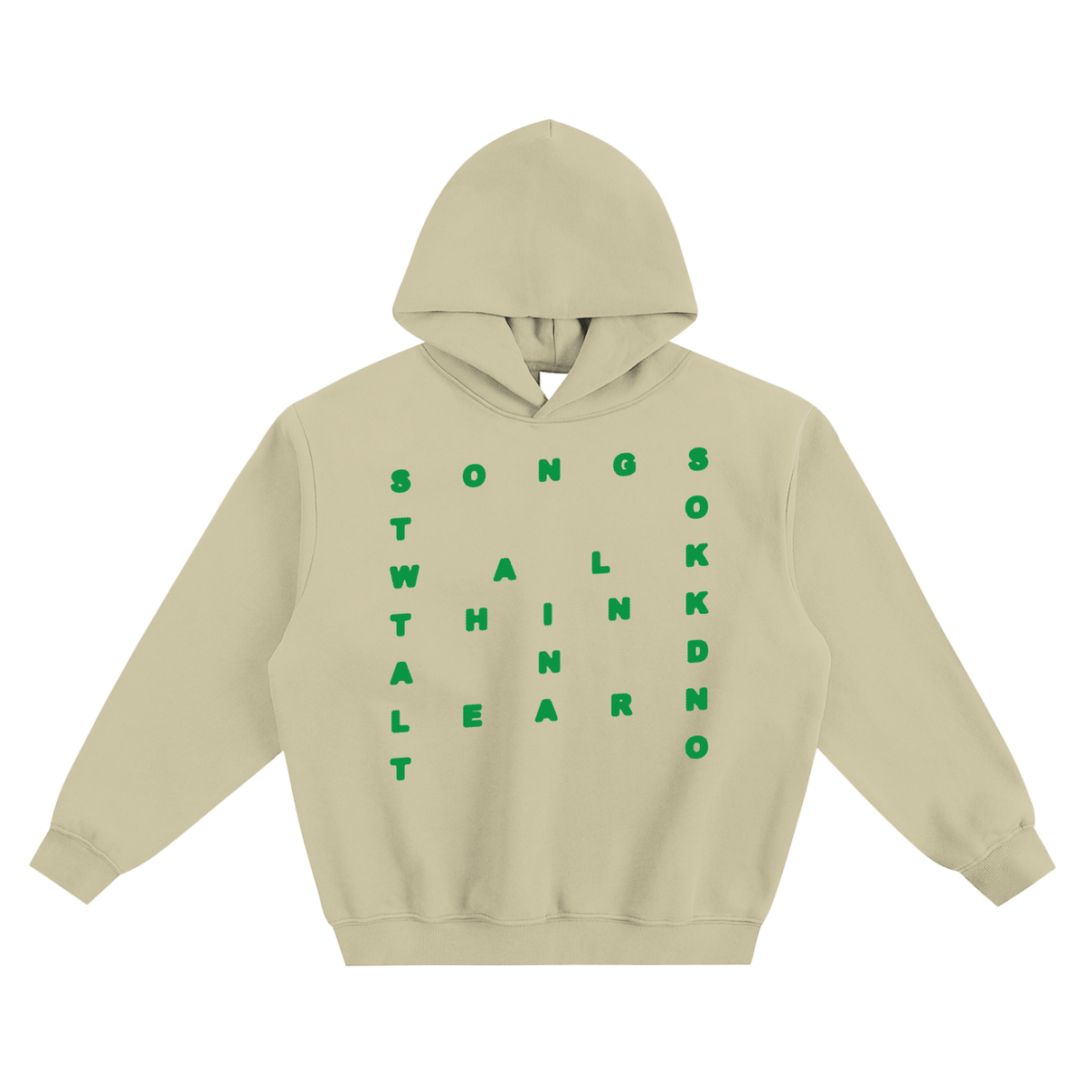 MRJORBI "STWTALT" Fleeced Boxy Hoodie