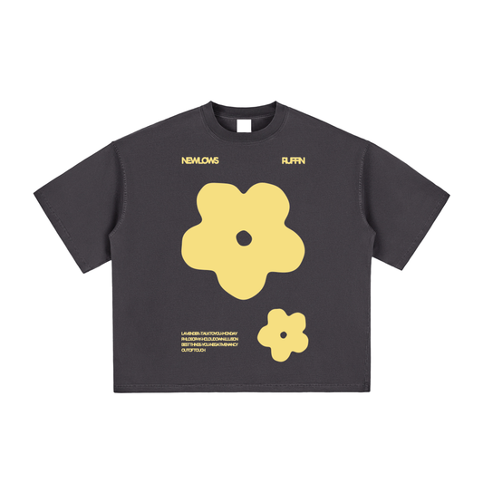 "New Lows" | Vintage Washed Boxy T-Shirt