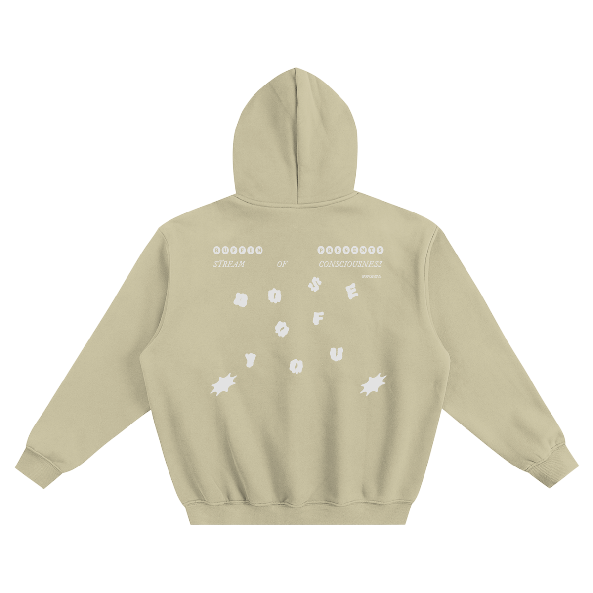 "Dose of You" Fleeced Boxy Hoodie