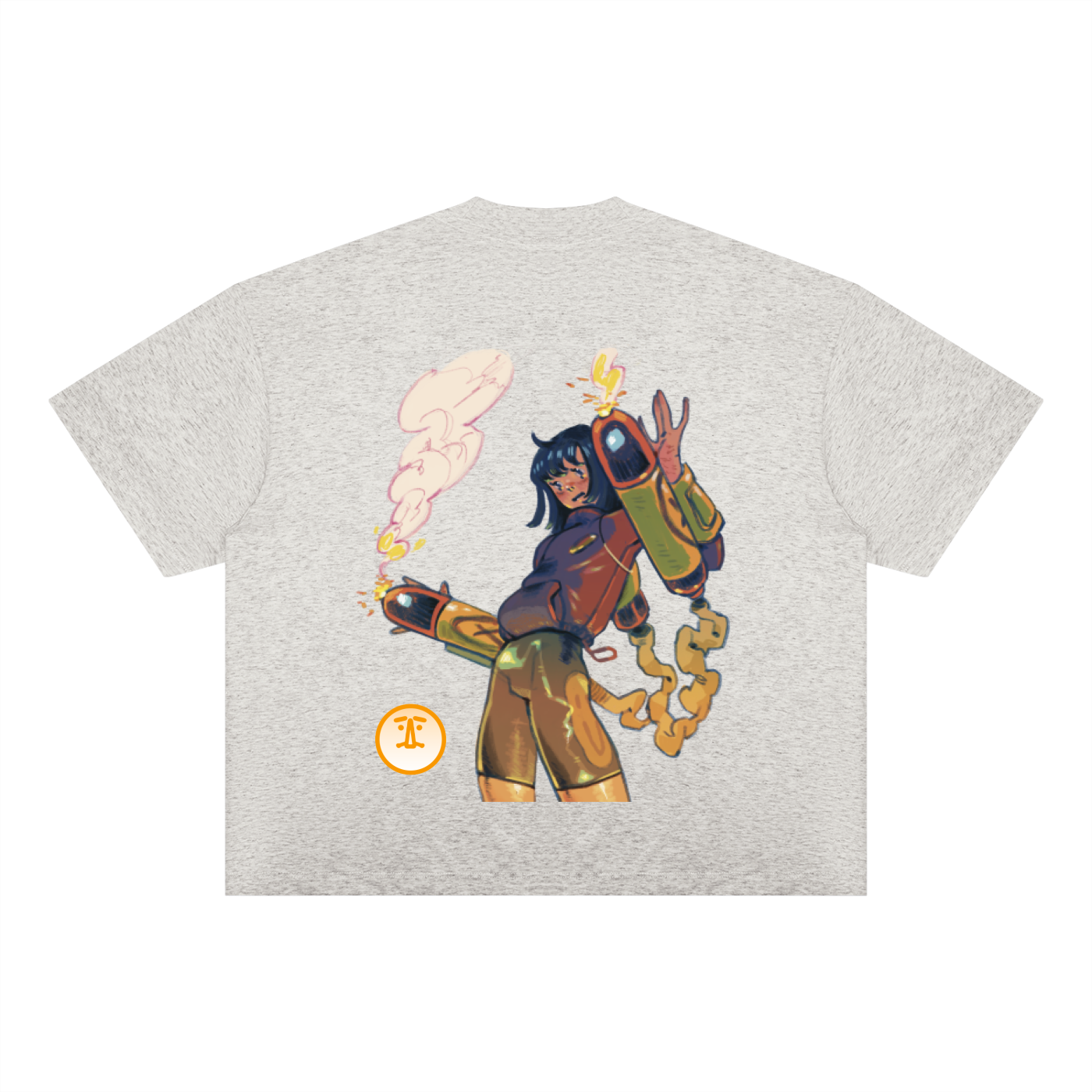 "ABLAZE" MRJORBI Unisex Boxy Drop Shoulder T-Shirt