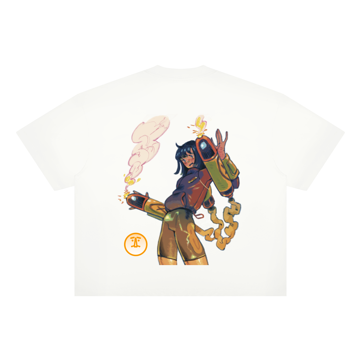 "ABLAZE" MRJORBI Unisex Boxy Drop Shoulder T-Shirt
